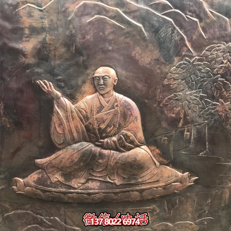 鑄銅觀音佛像浮雕壁畫(huà)，帶給大型寺廟儀式感的非凡氣派