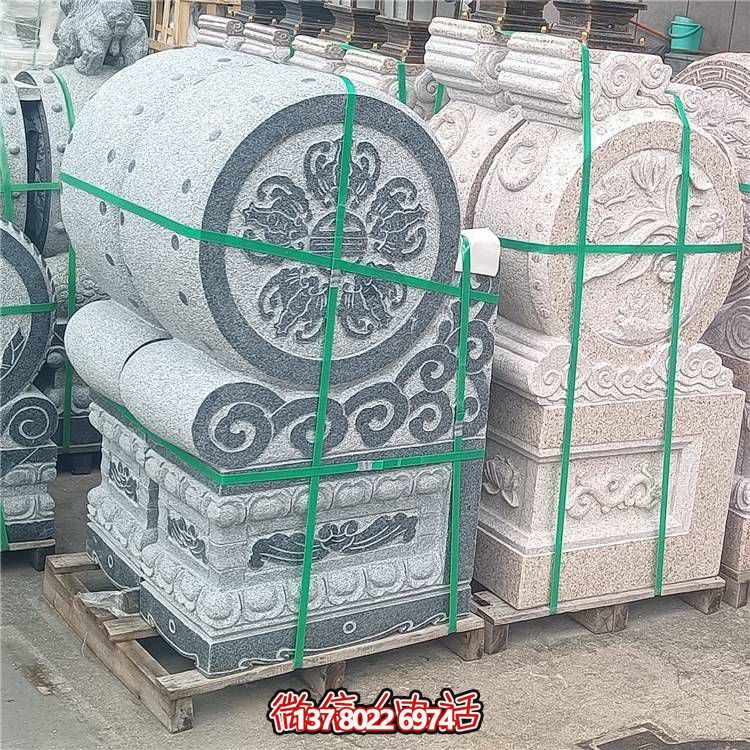 新中式石門墩抱鼓，韻味獨特