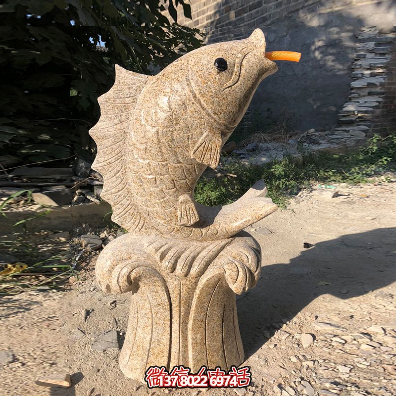 歐式石雕流水噴泉，給您的家園帶來(lái)恢弘的氣派