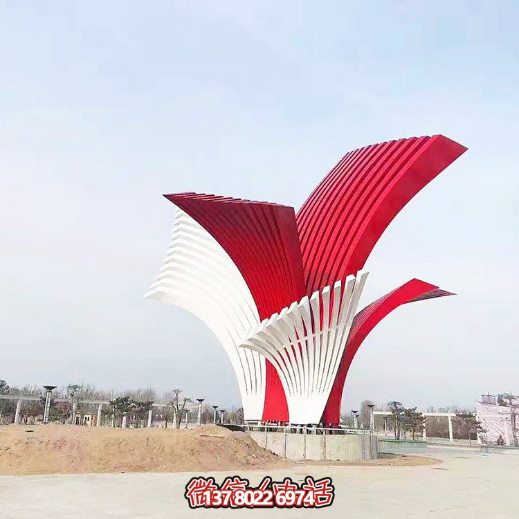 戶外廣場大型幾何抽象創(chuàng)意園林景觀動(dòng)物雕塑