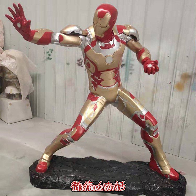 玻璃鋼卡通動漫人物雕塑商場兒童樂園裝飾引流小品