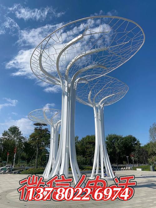 蒼穹之樹(shù) —— 不銹鋼戶(hù)外景觀雕塑